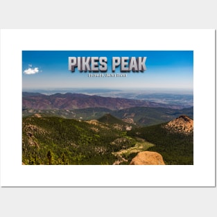 Pikes Peak Colorado Posters and Art